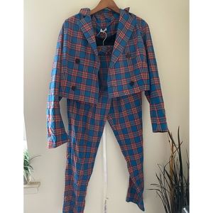 Mistress Rocks 2 piece pant suit - size medium